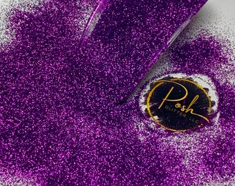 Vintage Paint Plum Crazy Purple Metal Flake Glitter .008 Hex – Professional Grade For Automotive, Crafts, Epoxy & More