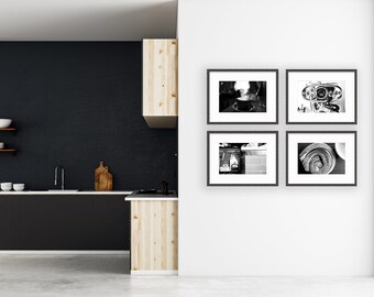 Kitchen Gallery Wall Prints - New York City Coffee Photo Prints