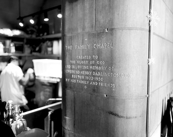 Bluestone Lane Upper East Side The Family Chapel Wall - New York City Photo Print