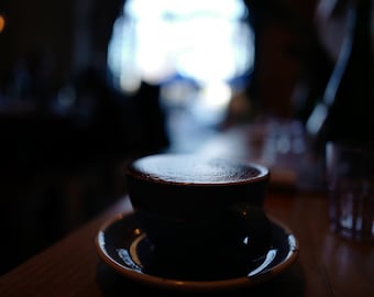 Bluestone Lane Coffee in the Shadows Upper East Side - New York City Photo Print