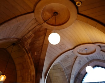 Bluestone Lane Upper East Side Cathedral Ceiling - New York City Photo Print