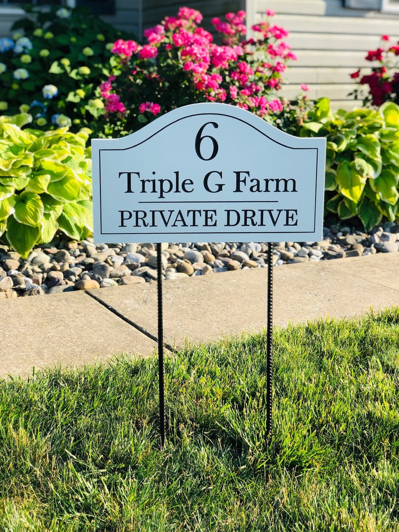 30 Inch Post for House Address Sign and Plaques Etsy