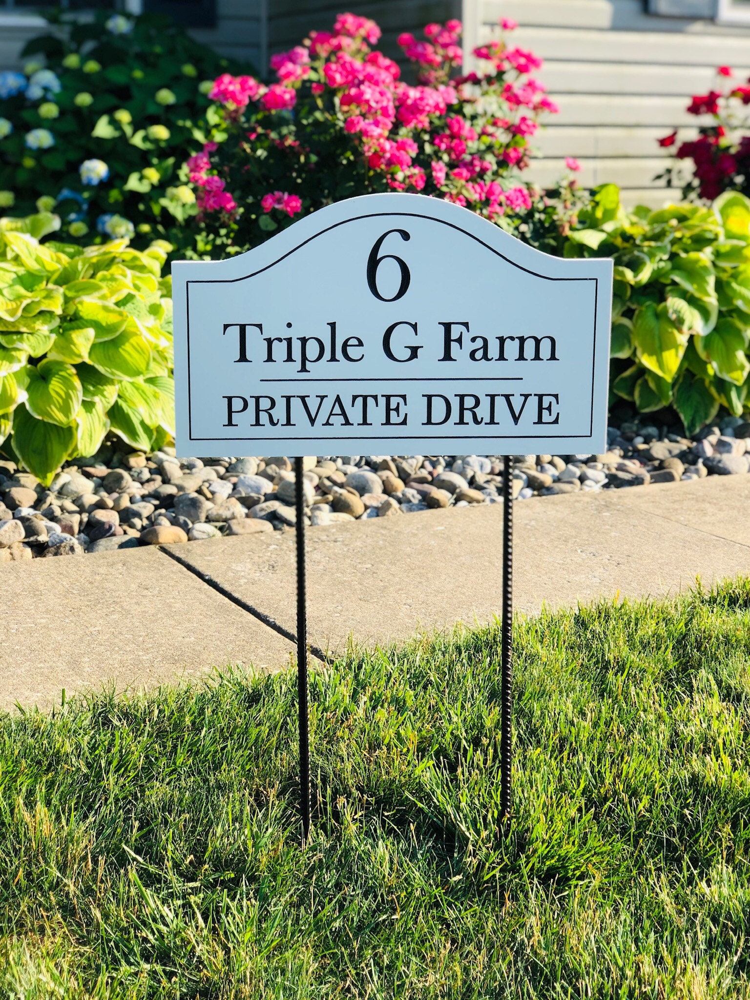 30 inch Post for House Address Sign and Plaques