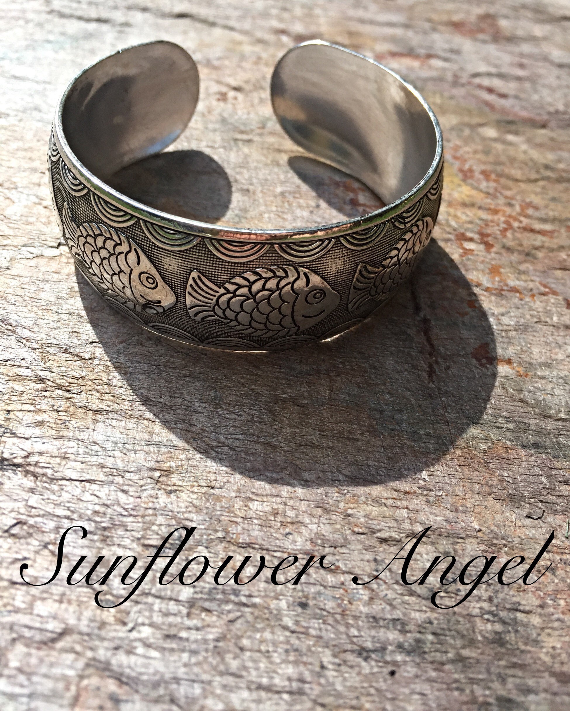 Sunflower Of Turquoise Vintage Sterling Silver Bracelet Cuff Sunflower Of Turquoise Vintage Sterling Silver Bracelet Cuff
