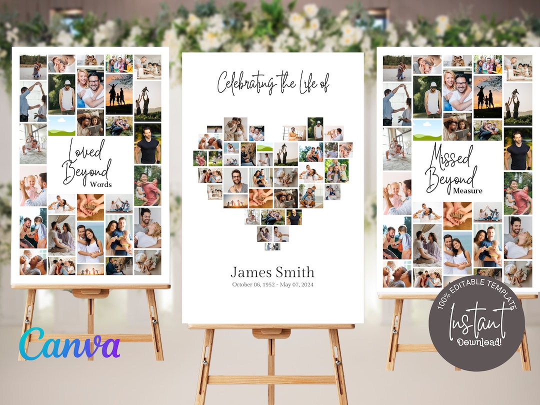 Postcelebration Of Life Poster Boards