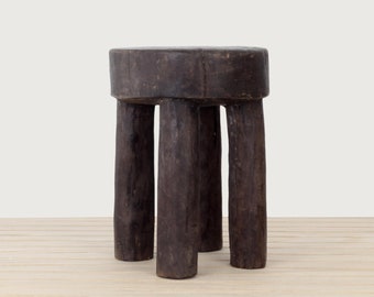 Vintage Round Senufo Stool