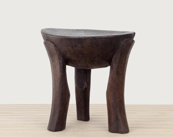 Vintage Round Senufo Stool