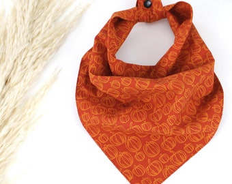 Pumpkin Dog Bandana