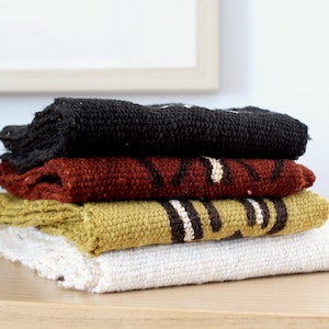 Mudcloth Fabric - pieces scrap strip
