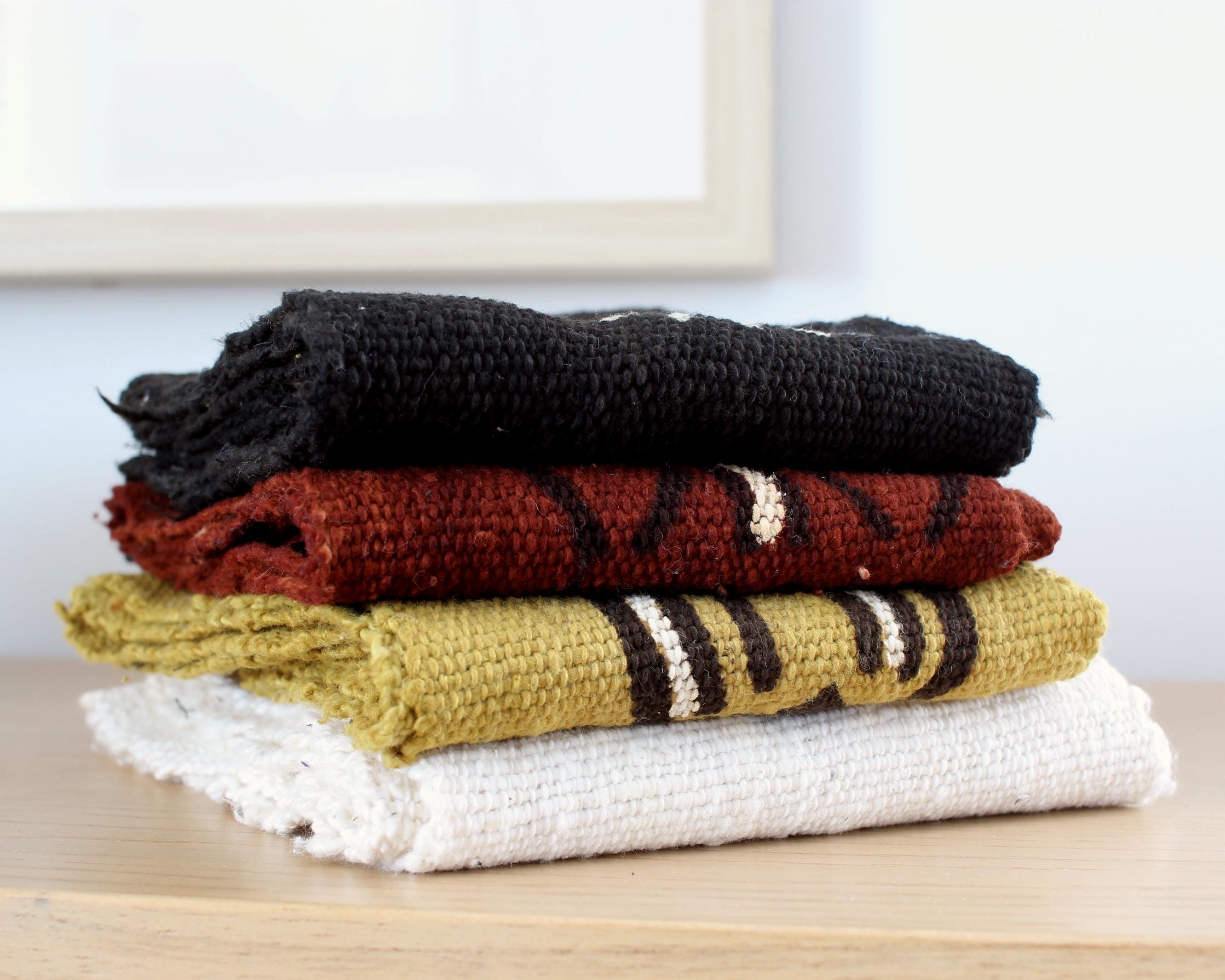 Mudcloth Fabric - pieces scrap strip