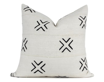 Mudcloth Pillow Cover for 20x20 insert
