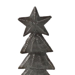 small standing xmas tree, small standing christmas tree, mini-christmas tree, christmas tree decor, recycled xmas tree, fair trade christmas