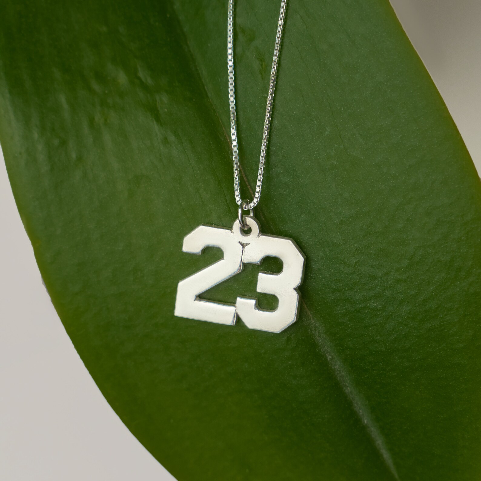 Number Necklaces Sports Number Necklace Baseball Number Etsy