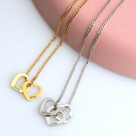 Mother Necklace Personalized Mother Jewelry, Engraved Mom