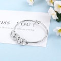 Personalized Mother Jewelry - Mother Bracelet - Engraved Mom Bracelet with Kids Name -  Silver /Gold /Rose Grandmother Custom Gift -Mom Gift