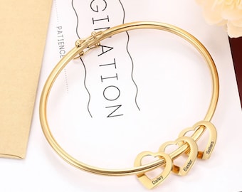 Gifts For Grandma - Personalized Grandmother Gift - Presents For Grandma Grandkids Name - Mother's Day Gifts For Grandma - Grandma Bracelet