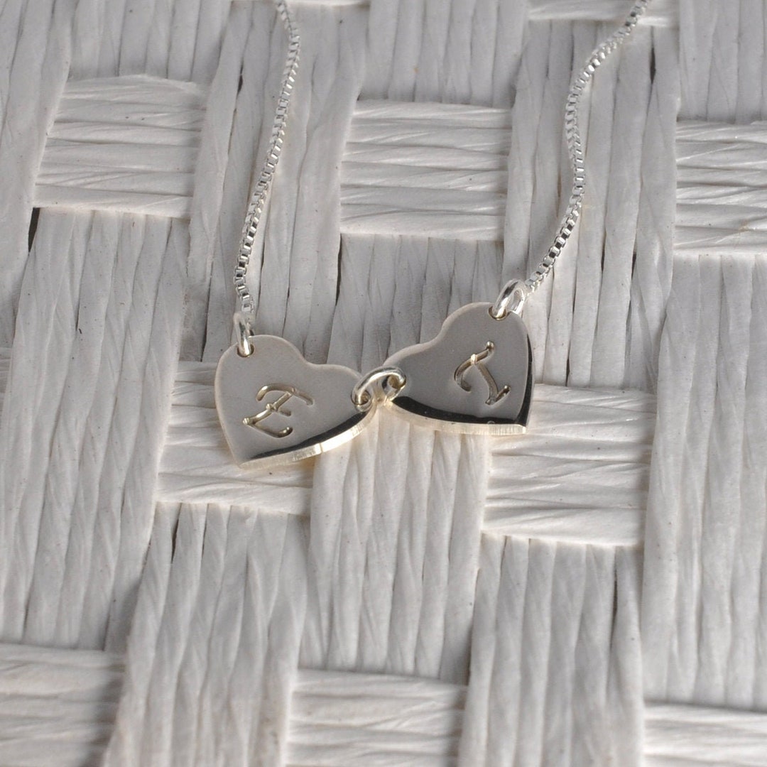 Initial Necklace for Moms Children's Initial Necklace Etsy UK