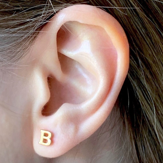 Personalized clearance initial earrings