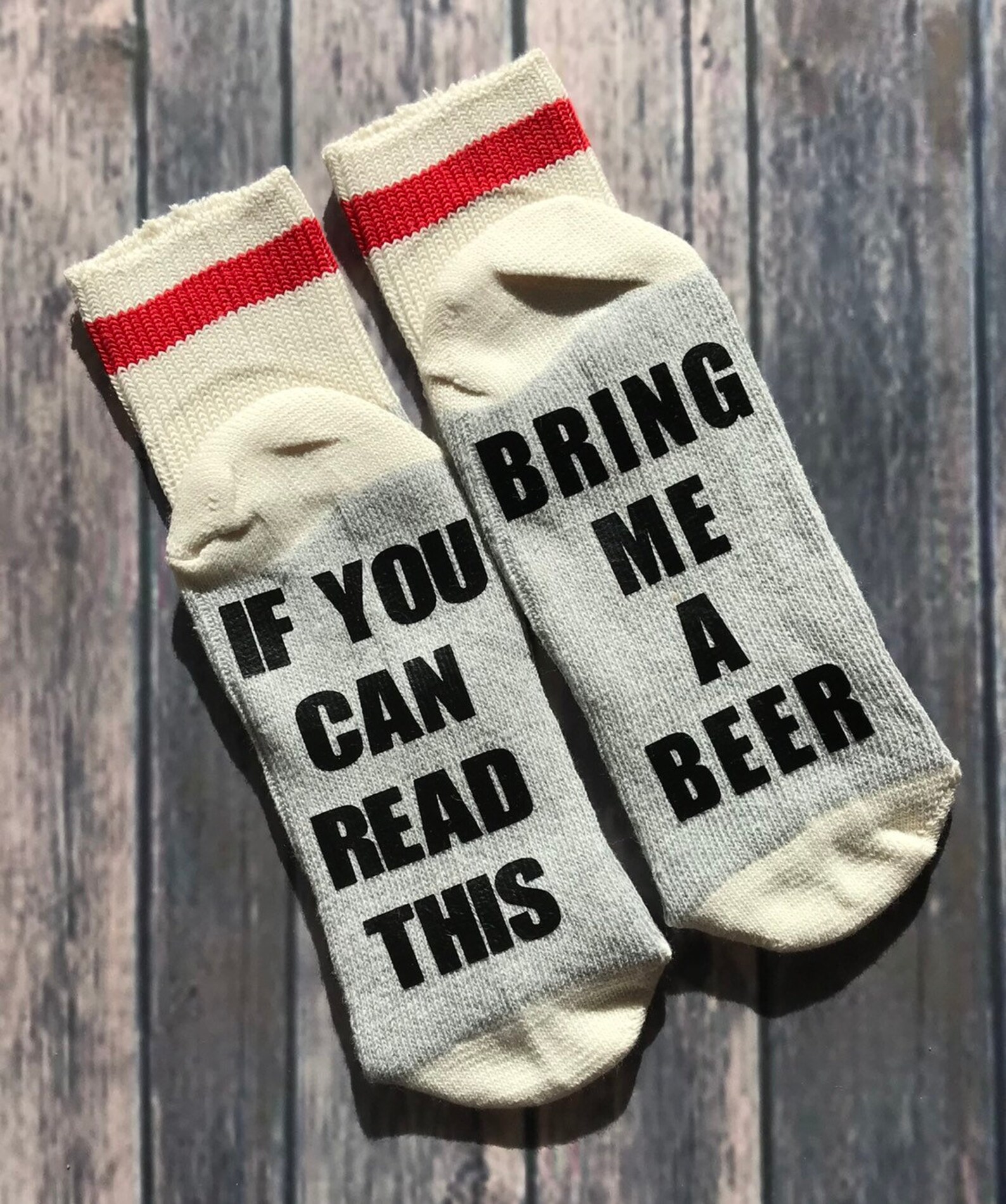 Novelty socks custom sayings Etsy