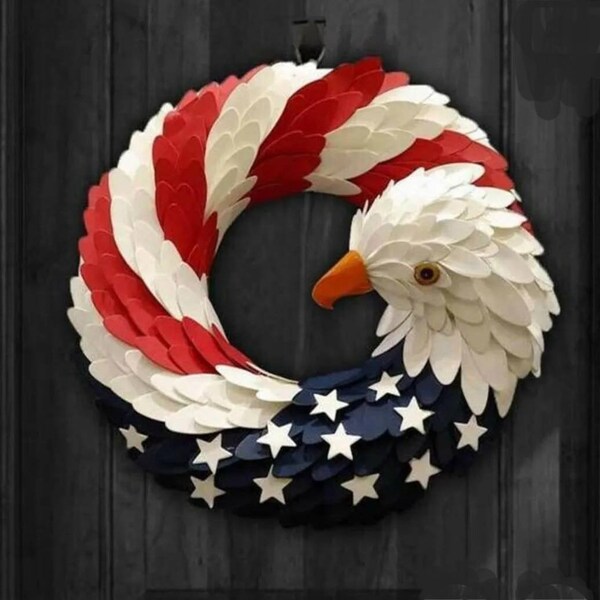 4th of july wreaths etsy