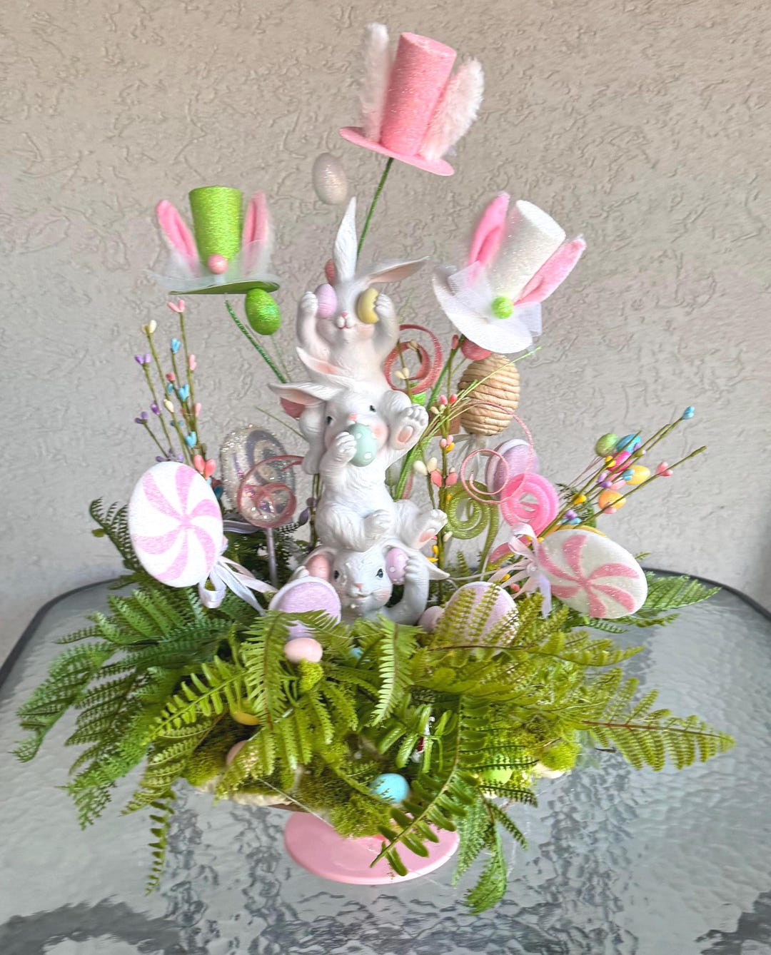 Hear No Evil, See No Evil, Speak No Evil Bunny Easter Centerpiece ...