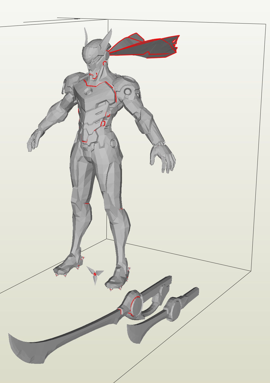 pepakura oni genji pepakura oni genji