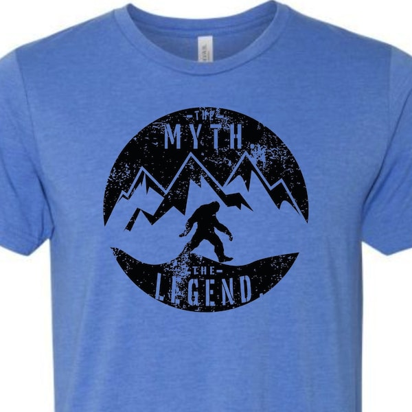The Myth The Legend Sasquatch, Sasquatch, Big foot, Yeti funny T-shirt