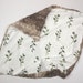 Leaf lovey, baby shower gift, ivy lovey, olive neutral nursery, security blanket, baby blanket, neutral lovey, olive lovey, nature lovie