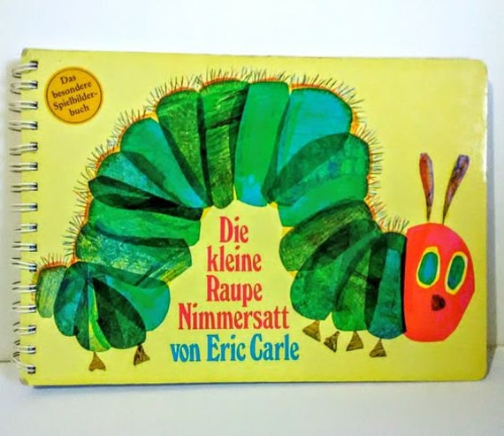 Die Sehr Hungrige Raupe Board Buch Hollandische Deutsche Etsy