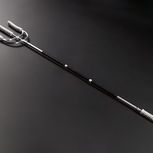 Fire Staff Trident. Fire Dragon Staff Trident