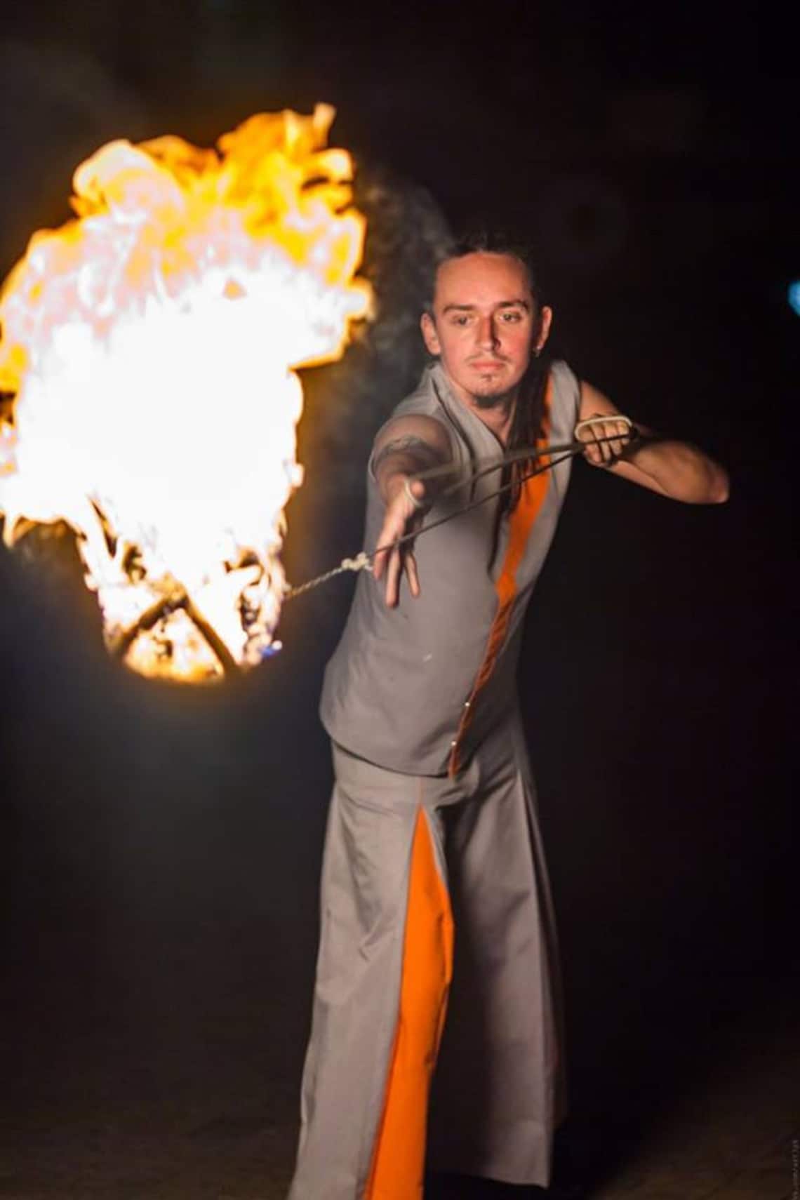 Fire Rope Dart Comet Big Rope Dart Etsy