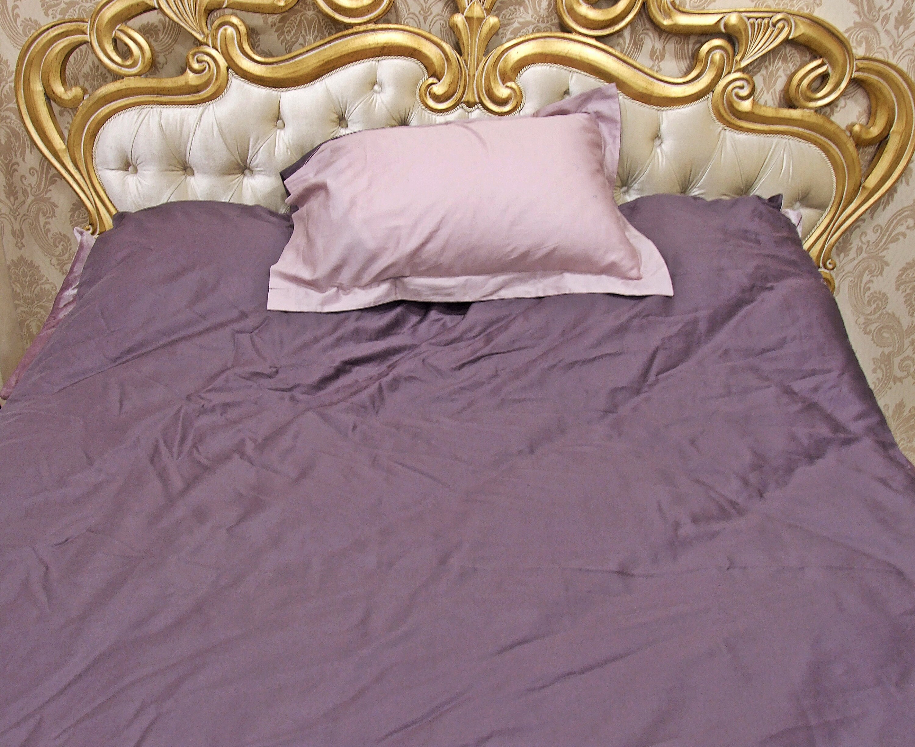 Custom Made Duvet Cover Pure Cotton Sateen 2 Side 2 Colors Etsy