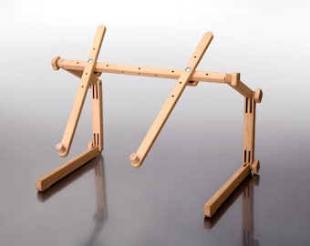 Adjustable Wooden Embroidery Stand: Cross Stitch Tapestry Holder