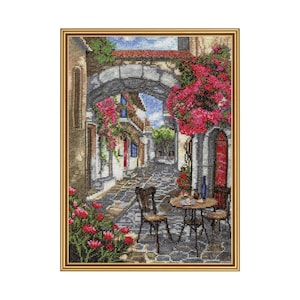 Cross stitch kit Sunday siesta Needlepoint cross stitch pattern Needlework kit Cross stitch designs Modern counted cross stitch Nova Sloboda
