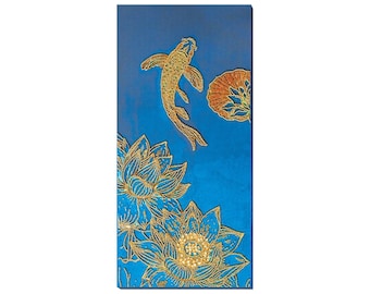 Koi Fish Bead Embroidery Kit: Ocean Needlework