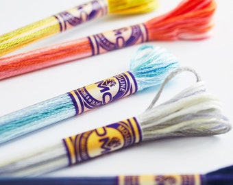 DMC Color Variations Embroidery Floss: Art. 417F, Variegated Cotton Thread