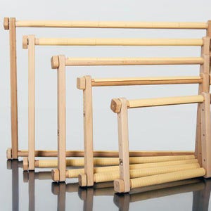 Embroidery Frame Set: Beech Wood Tapestry Scroll Frames