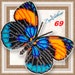 see more listings in the Butterfly embroidery kit section