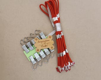 Embroidery Frame Tensioners: Cross Stitch Canvas Clips, Set of 10