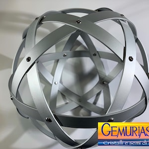 Genesa Pentasfera  21 - 25 - 31 cm alluminio satinato argento