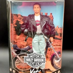 1998 Barbie Harley Davidson Ken Doll Collector Edition Mattel 22255 NIB NEW