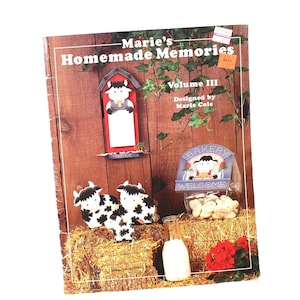 Marie&#39;s Homemade Memories Vol III Craft Book, Provo Craft Books, Marie Cole Craft Books, Farmers Craft Book, Farmers Provo Craft Book, Craft