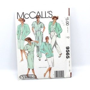 McCalls Vintage Sewing Pattern, McCalls 9565 Patterns, Sewing Patterns, Vintage Sewing Patterns, McCalls Villager 9565 Patterns, Jacket 9565