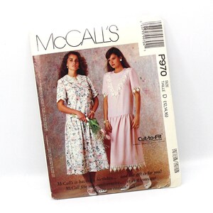 McCalls Vintage Sewing Pattern, McCalls P970 Patterns, Wedding Dress Sewing Patterns, Vintage McCalls Wedding Dress P970, Vintage Wedding