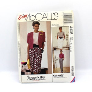 McCalls Vintage Sewing Pattern, McCalls 4105 Patterns, Sewing Patterns, Vintage Sewing Patterns, Vintage Patterns, Womens Patterns