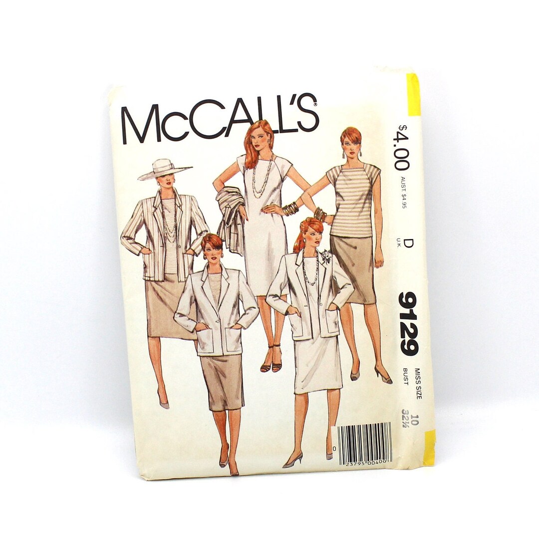 Mccalls Vintage Sewing Pattern, Mccalls 9129 Patterns, Sewing Patterns ...