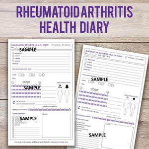 Rheumatoid Arthritis Health Diary