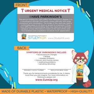 Parkinson's medical sale alert bracelet