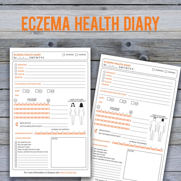 Eczema Health Diary and Tracker