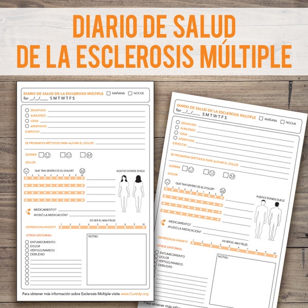 Diario de salud de la esclerosis múltiple (Spanish)